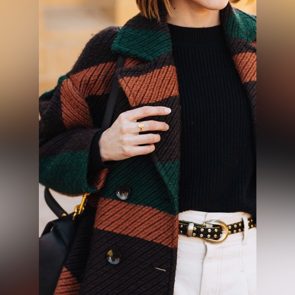 Ulla Johnson Stripped Emery Jacket - Picture 3 of 13